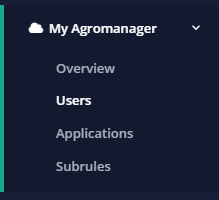 Screenshot Benutzerverwaltung