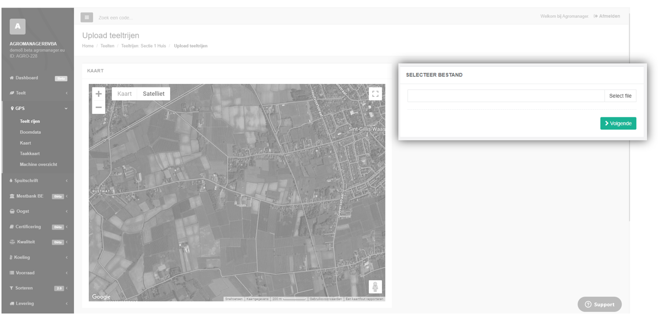 CSV upload
